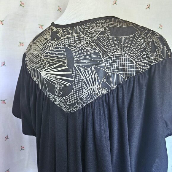 Size S to Plus Vintage 1980s Miss Melodee Caftan Dress - Picture 9 of 11